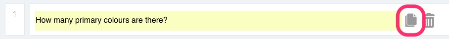 Copy question